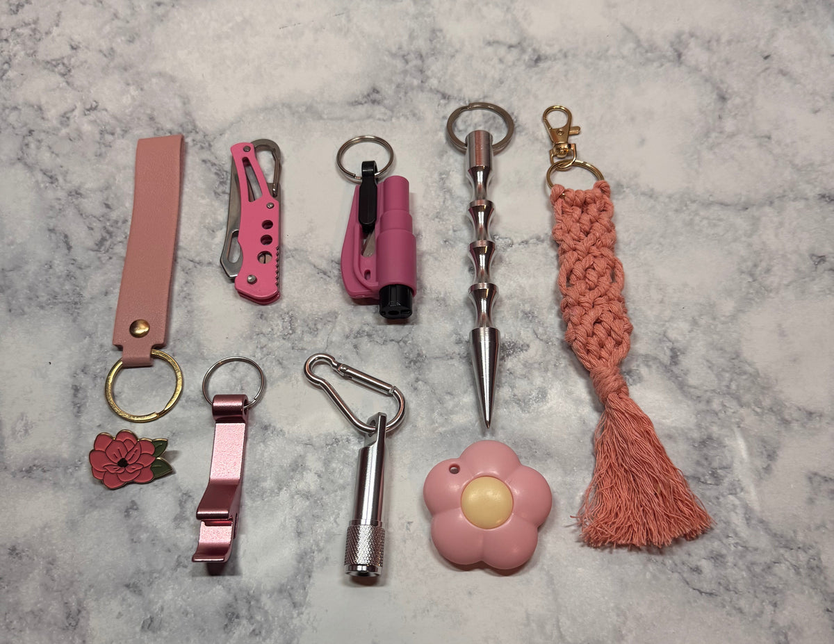 Medium Self Defense Keychain