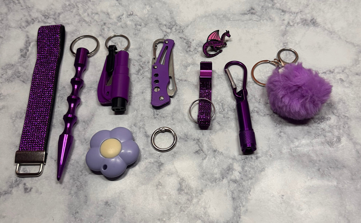 Medium Self Defense Keychain