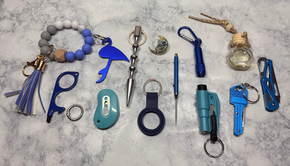 Large Self Defense Keychain