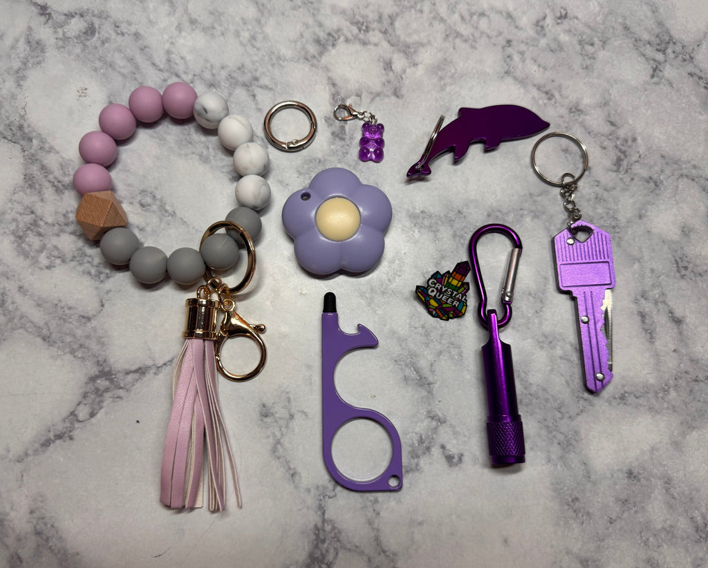 Large Self Defense Keychain