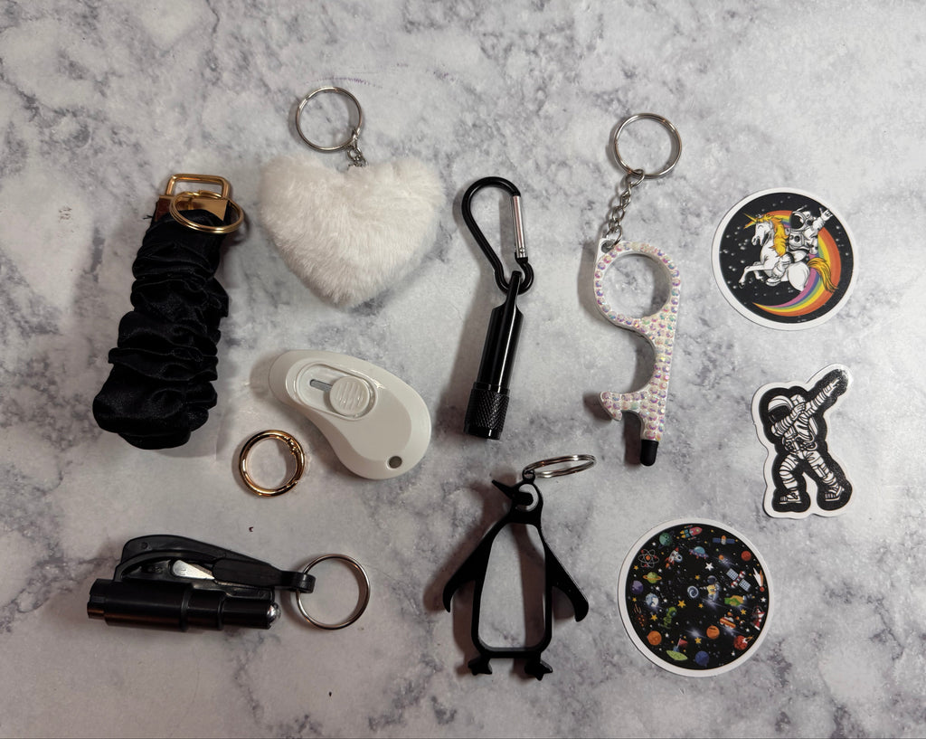 Large Self Defense Keychain