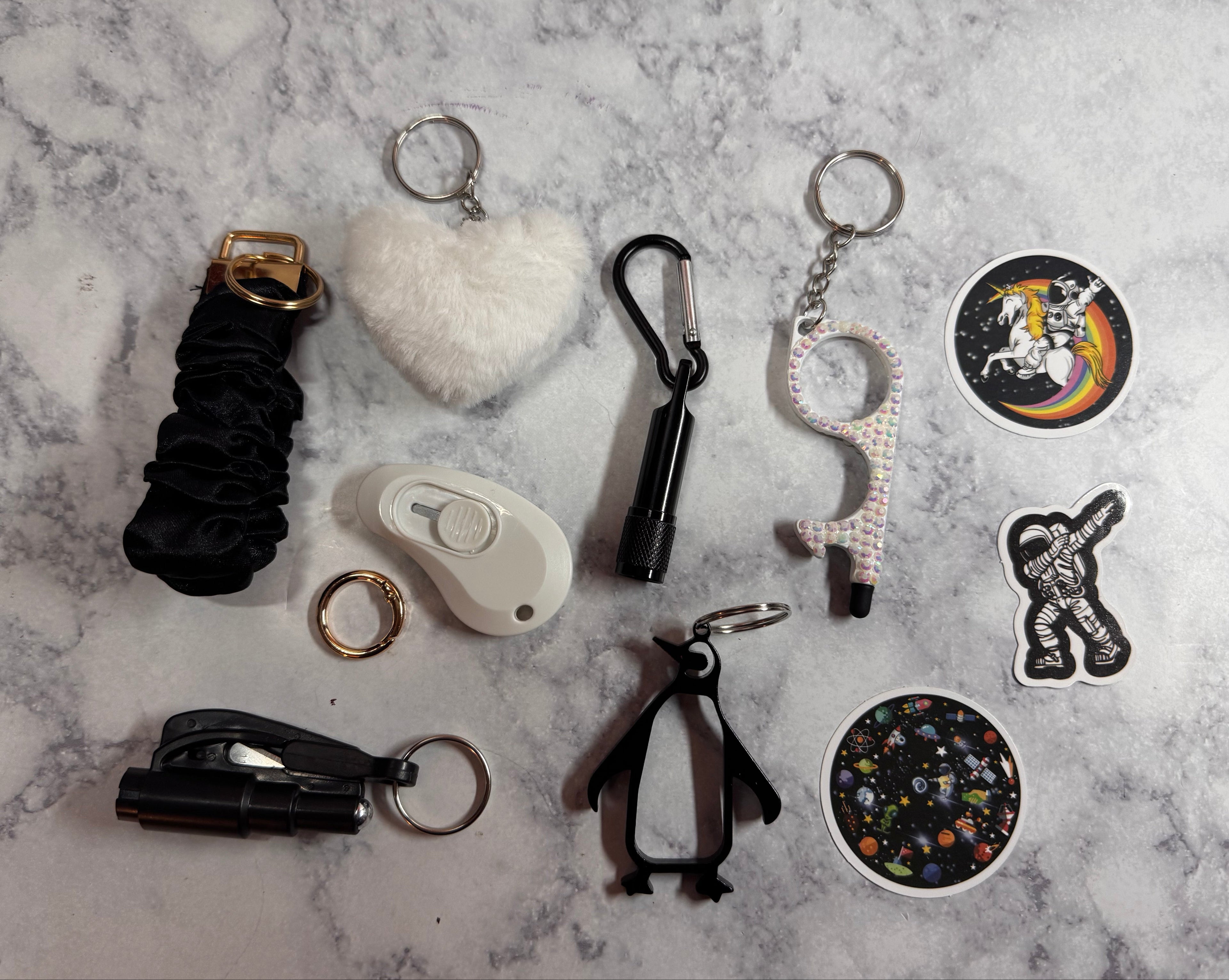 Large Self Defense Keychain