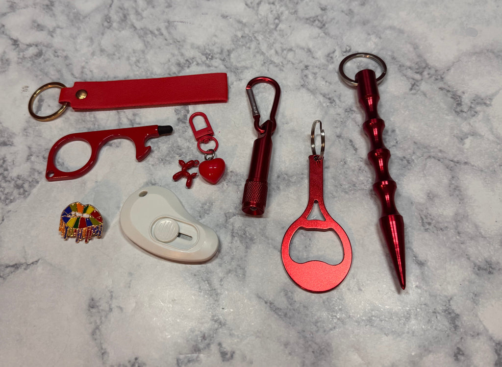 Large Self Defense Keychain