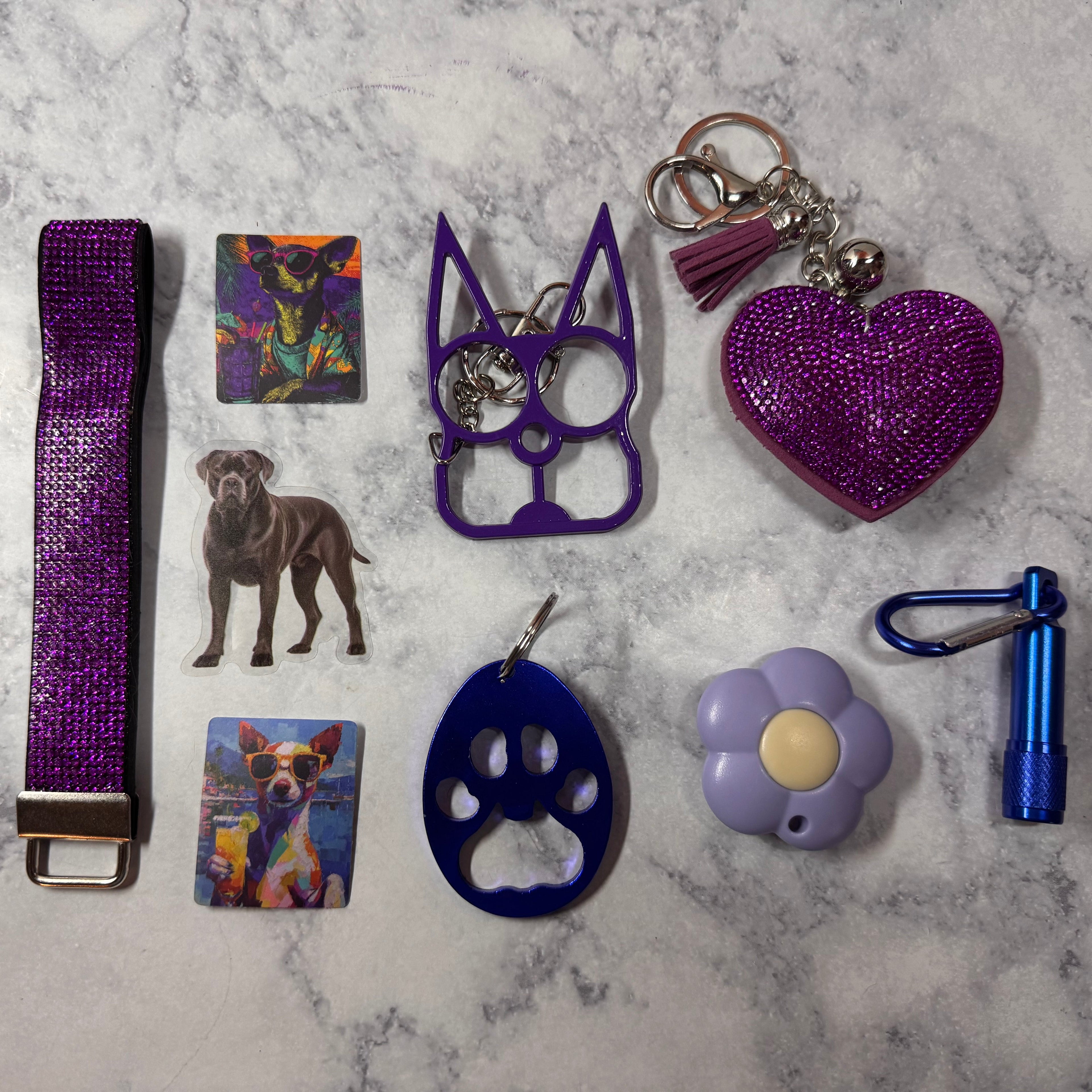Medium Self Defense Keychain