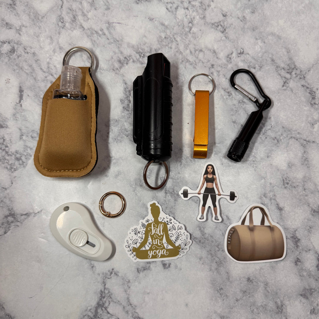 Medium Self Defense Keychain