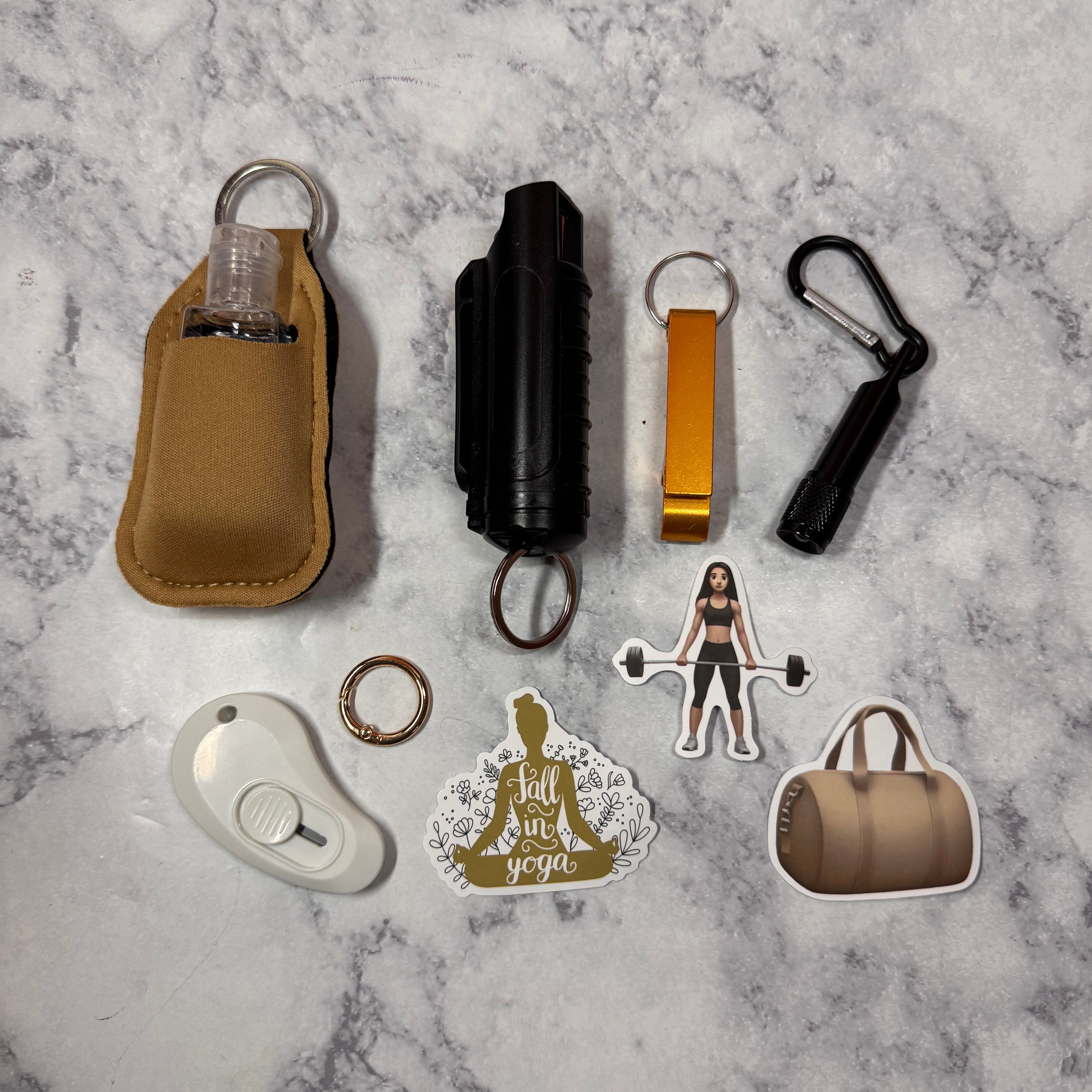 Medium Self Defense Keychain